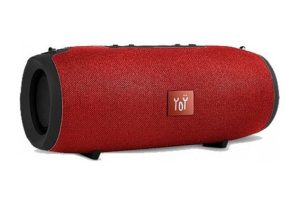 CORNETA PORTATIL YOY117 CON BT ROJO 10W FM/AUX