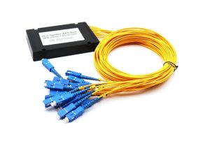 SPLITTER ABS BOX PLC 1X16 LC/UPC PARA FIBRA OPTICA FTTH GL0911004-1X16-LC-UPC