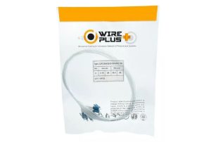 PIGTAIL DE FIBRA OPTICA SC/APC 0.9MM 1.5MTS PAQUETE DE 10 UND WIREPLUS WPF-CON-PIG-SCAPC