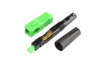 CONECTOR RAPIDO PARA FIBRA OPTICA SC/APC TIPO CAIMAN PQTE DE 5 UND VERDE - VERDE WIREPLUS WPF-CON-RAP-SCAPC