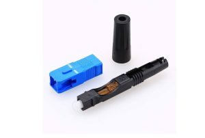 CONECTOR RAPIDO DE FIBRA OPTICA CABLIX 09/1 SC/UPC SIMPLEX 10 PCS OCF9SC-SU AZUL