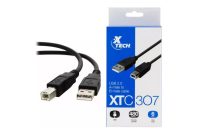 CABLE XTECH USB 1.5MTS PARA IMPRESORA XTC-307