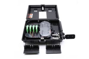CAJA DE EMPALME NAP 24 HILOS CON DIVISOR PARA FIBRA OPTICA FTTH EXTERIOR IP66 GL0303010-24H-CD