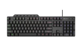 TECLADO DELUX GAMING CABLEADO USB, ILUMINACIËN RGB LED K9800U