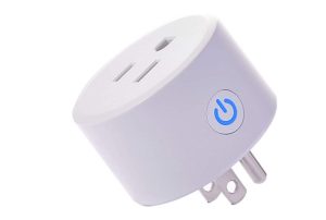 ENCHUFE INTELIGENTE NEMA 5-15 100-240 VDC SMART APP UNNO TEKNO PW5301WT FUNCIONA CON AMAZON ALEXA, GOOGLE ASSISTANT Y IFTTT