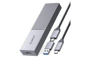 ADAPTADOR ENCLOSURE PARA DISCO M.2 NVME CARCASA DE ALUMINIO USB 3.2 GEN2 Y TIPO C