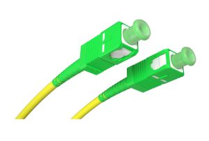 PATCH CORD DE FIBRA OPTICA SC/APC - SC/APC SM G657A1 DIAMETRO 2MM PVC SIMPLEX 5MTS FIBRAMERICA FAB-PAT-SCAPC-S-5