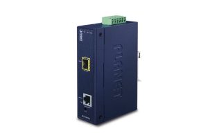 MEDIA CONVERTER PLANET IGT-905A INDUSTRIAL ADMINISTRABLE GIGABIT SFP / TP CON AMPLIA TEMPERATURA DE FUNCIONAMIENTO 30║-75║