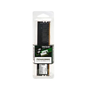 MEMORIA RAM PATRIOT SIGNATURE DDR4 4GB PC4-21300 2666MHZ CL19 1.2V UDIMM PSD44G266682