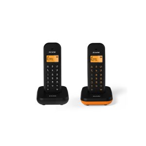 TELEFONO INALAMBRICO ALCATEL E155 REGISTRO DE LLAMADAS/ 2X BATERIAS RECARGABLES/ PANTALLA RETROILUMINADA/ AGENDA DE 50 NUMEROS