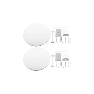 ANTENA PARABOLICA DE 28DBI TXPRO FRECUENCIA EXTENDIDA 4.8-6.5GHZ TXPD486528SMA VH 7 GRADOS DISTANCIA PROMEDIO HASTA 15KM CONECTORES SMA-MACHO INVERSO