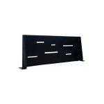 BANDEJA DE RACK CLASICA 1 UN 19X6 NEGRO PT 07