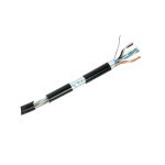 BOBINA DE CABLE DE 305MTS CAT6 100% COBRE BLINDADO PARA INTEMPERIE COLOR NEGRO LINKEDPRO PROCAT6EXTV2 1