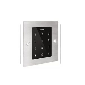 CONTROL DE ACCESO TECLADO TACTIL SECUKEY EH3 CAJA DE METAL PARA 1000 USUARIOS PIN Y TARJETA DE ACCESO IP66 CON CAJA PLASTICA 86X86 + TRANSF 12V 1.5AMP