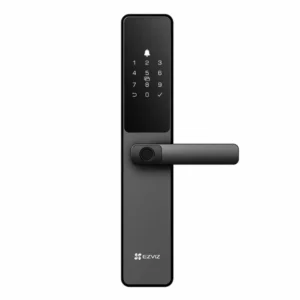 CERRADURA INTELIGENTE CON HUELLA DACTILAR EZVIZ CS-DL05-R100-WBCP-GR(M) 50X USUARIOS, TARJETAS Y CODIGO DE ACCESO WIFI 2.4GHZ BLUETOOH EZ CS-DL05-R100-WBCP-GR(M)