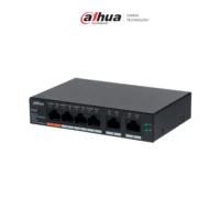 SWITCH POE CLOUD ADMINISTRABLE  DAHUA CS4006-4GT-60 6 PUERTOS POE GIGABIT CAPA 2 METALICO IEEE802.3AF, IEEE802.3AT 60W  CS4006-4GT-60