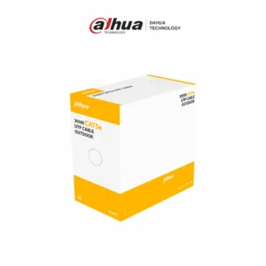 BOBINA DAHUA CABLE UTP CAT5E EXTERIOR 100% COBRE NEGRO 305MTS DH-PFM920-5EU