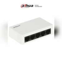 SWITCH PARA ESCRITORIO DAHUA DH-PFS3005-5ET-L 5 PUERTOS FAST ETHERNET 10/100 DISEÑO COMPACTO CAPA 2 SWITCHING  DH-PFS3005-5ET-L