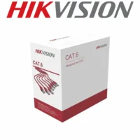 BOBINA DE CABLE UTP CAT6 EXTERIOR 100%  NEGRO HIKVISION DS-1LN60USPE