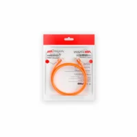 PATCH CORD HIKVISION U/UTP CAT6 24AWG 1 METRO NARANJA DS-1NP6UEC01MT