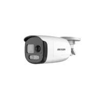 CAMARA BULLET TURBO HD 2MP HIKVISION DS-2CE12DF3T-PIRXOS LENTE 2.8MM COLORVU METAL  40MTS MIC INTEGRADO SIRENA ALARMA  DS-2CE12DF3T-PIRXOS