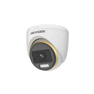 CAMARA TIPO DOMO HIKVISION DS-2CE70DF3T-PF 2MP 1080P COLORVU 24/7 LUZ BLANCA 20MTS LENTE 2.8MM WDR DE 130DB / BLC / HLC  DS-2CE70DF3T-PF