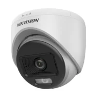 CAMARA TURBO HD HIKVISION DS-2CE70KF0T-PFS 3K 5MP 2960×1665 RESOLUCION COLORVU 24/7 LENTE 2.8MM CON AUDIO TVI/AHD/CVI/CVBS  DS-2CE70KF0T-PFS