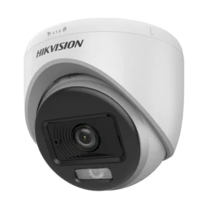 CAMARA TURBO HD HIKVISION DS-2CE70KF0T-PFS 3K 5MP 2960×1665 RESOLUCION COLORVU 24/7 LENTE 2.8MM CON AUDIO TVI/AHD/CVI/CVBS DS-2CE70KF0T-PFS