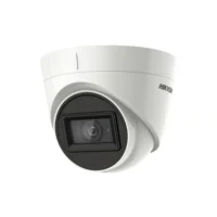 CAMARA TIPO DOMO HIKVISION 5MP CON AUDIO MIC LENTE 2.8MM DS-2CE78H0T-IT3FS-2.8MM EXTERIOR IP67 TVI/AHD/CVI/CVBS SMART IR 40MTS  DS-2CE78H0T-IT3FS-2.8MM