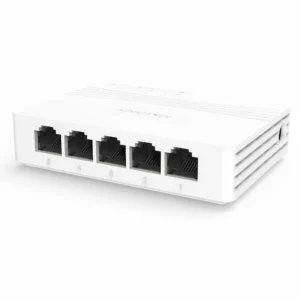 SWITCH GIGABIT HIKVISION 5 PUERTOS GIGABIT NO ADMINISTRABLE DE ESCRITORIO DS-3E0505D-O