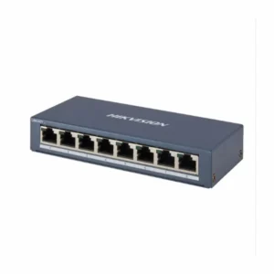 SWITCH HIKVISION DS-3E0508-E(B) 8 PUERTOS ETHERNET GIGABIT CASE METALICO 5 VDC 1AMP  DS-3E0508-E(B)