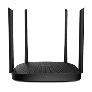 ROUTER HIKVISION DS-3WR12C DUAL BAND AC1200 4 ANTENAS 5DBI 2.4GHZ / 5GHZ 1200MBPS 4X PUERTOS FAST ETHERNET 1X WAN 9V 1AMP DS-3WR12C