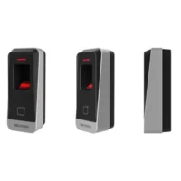 LECTOR DE HUELLAS DACTILARES HIKVISION DS-K1201AMF ADMITE COMUNICACIÓN RS-485 MÁX. ALMACENAMIENTO DE 5000 HUELLAS DACTILARES 12VDC IP65  DS-K1201AMF