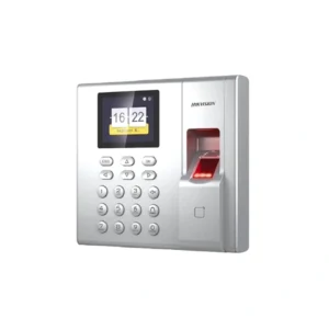 TERMINAL DE CONTROL DE ACCESO Y ASISTENCIA HIKVISION DS-K1T8003MF COMPATIBLE CON APP HIK-CONNECT (P2P) / LECTURA DE HUELLA Y DE TARJETAS DS-K1T8003MF