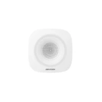 SIRENA INTERNA INALÁMBRICA HIKVISION DS-PSG-WI-433 FRECUENCIA RF 433MHZ ALCANCE 800MTS BATERÍAS CR123A 12V  DS-PSG-WI-433