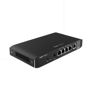 ENRUTADOR ADMINISTRABLE REYEE RUIJIE SWITCH POE RGEG105GPV2 CLOUD MANAGED 5X LAN GIGABIT 2X WAN GIGABIT RAM DDRIII DE 128 MB SERVIDOR PPPOE PORTAL CAU