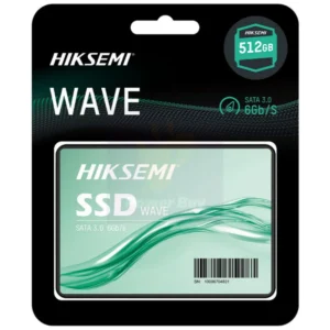 DISCO ESTADO SOLIDO SSD HIKVISION 512GB 2.5" SATA III 530MB/S LECTURA 450MB/S ALTO PERFORMANCE HS-SSD-WAVE(S)-512G