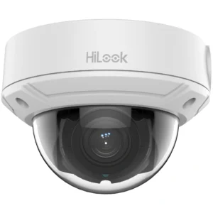 CAMARA DOMO IP HILOOK IPC-D640H-Z VARIFOCAL 4MP H.265 LENTE 2.8MM - 12MM IR 30MTS 1X ETHERNET ACUSENSE IPC-D640H-Z