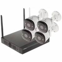 KIT CCTV NVR 4CH + 4 CAMARAS + 1TB  KIT/NVR1104HS-W-S2/4-F22F