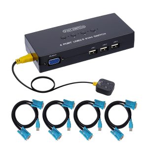 KVM SWITCH VGA X 4 PUERTOS