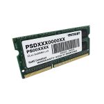 MEMORIA PATRIOT SIGNATURE SODIMM 4GB 1600MHZ PARA LAPTOP DDR3 PC3L 12800 1
