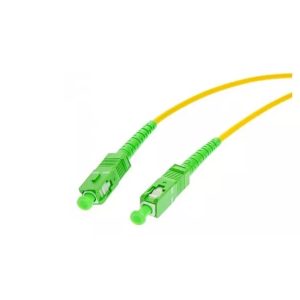 PATCH CORD DE FIBRA OPTICA SC/APC - SC/APC 1M VERDE - VERDE WIREPLUS WPF-PC-APCAPC-1