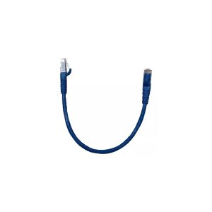 PATCH CORD UTP FLAT CAT6 1MT CON BOTAS AZUL CABLIX MC6FLAT-01F03B