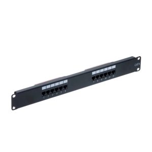 PATCH PANEL STC UTP CAT6 12 PUERTOS STC-6PP12