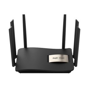 ROUTER RUIJIE RGEW1200GPRO DUAL BAND 2.4GHZ / 5GHZ 802.11AC 1300MBPSWAVE2 6 ANTENAS MIMO 1X WAN GIGABIT 3X LAN GIGABIT VPN, IPV6 64 USUARIOS MULTIMOD