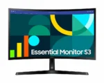 SAMSUNG MONITOR ESSENTIAL 24 FHD CURVED 100Hz LS24D366GANXZA 1