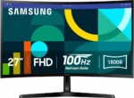 SAMSUNG MONITOR ESSENTIAL 27 FHD CURVED 100Hz 1