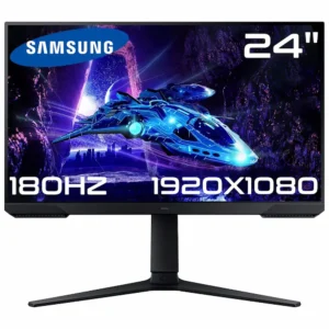 SAMSUNG MONITOR GAMING ODYSSEY G3 24" FHD 1,920 x 1,080 1MS 180Hz LS24DG300ENXZA