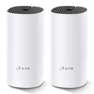 SISTEMA WI-FI MESH TPLINK DECO M4 AC1200 2 PACK 2 ANTENAS INTERNA MU-MIMO DUAL BAND 2.4GHZ / 5GHZ 2X PUERTOS GIGABIT 12V 1AMP