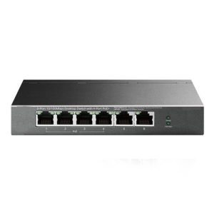 SWITCH POE GIGABIT STC STC-S0204P 6 PUERTOS GIGABIT 4 PUERTOS POE